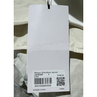 LULULEMON WOMEN'S ALWAYS EFFORTLESS JACKET SIZE 4 LW4BW8S LIGHT IVORY