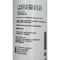 LOT OF 2 CANON VARIOPRINT 6000 SERIES TONER BLACK ART. 1070130337 1.7 LB BOTTLES