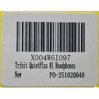 TRIBIT QUIETPLUS 81 WIRELESS NOISE CANCELLING HEADPHONES BTQ81 BLUETOOTH