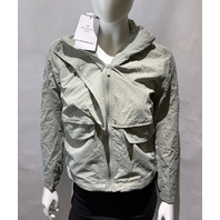LULULEMON WOMEN'S ALWAYS EFFORTLESS JACKET SIZE 4 LW4BW8S FOG GREEN