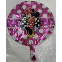 LOT OF 100 MINNIE MOUSE PORTRAIT PARTY BALLOONS 18" FOIL HELIUM BALLOONS 3064702