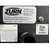 ZURN SERIO SERIES ZG6955 DECK-MOUNT 4 INCH CENTER POST BASE SENSOR FAUCET