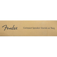 FENDER FEND SPEAKER STAND PACK COMPACT STANDS WITH BAG BLACK