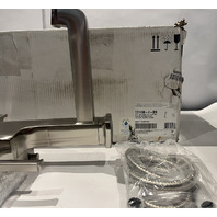 KOHLER T27408-4-BN RIFF SINGLE HANDLE FOOT TUB FAUCET WITH HANDSHOWER B. NICKEL