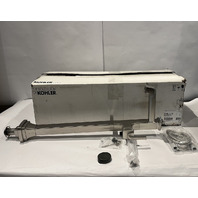 KOHLER T27408-4-BN RIFF SINGLE HANDLE FOOT TUB FAUCET WITH HANDSHOWER B. NICKEL