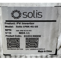 SOLIS 6.0KW SINGLE PHASE GRID TIED PV INVERTER SOLIS-1P6K-4G-US