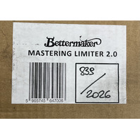 BETTERMAKER MASTERING LIMITER 2.0 2-CHANNEL ANALOG MASTERING LIMITER