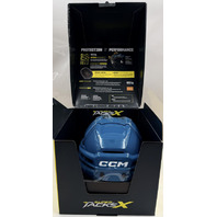 CCM SUPER TACKS X ICE HOCKY HELMET TEAL SIZE M 377550  NEST TECH D30
