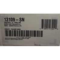 KOHLER 13109-SN PINSTRIPE 24" TOWEL BAR VIBRANT POLISHED NICKEL