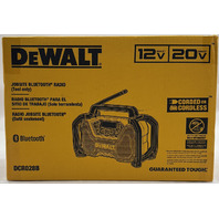DEWALT DCR028B JOBSITE BLUETOOTH RADIO 12V 20V CORDED OR CORDLESS TOOL ONLY