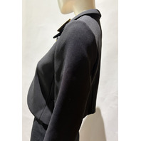 SANDRO PARIS SFPVE01217 LIORA BLAZER W JEWEL BUTTONS MSRP 560$ SZ 38 NWT BLACK