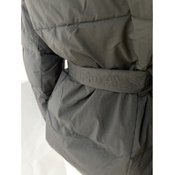 HALFDAYS WOMEN'S HEDY BELTED PUFFER IN BLACK 1WT0101 SIZE SMALL S