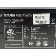 YAMAHA RIO1608-D3 THIRD-GEN DIGITAL STAGE BOX AND NETWORK 1/O RACK DANTE NETWORK
