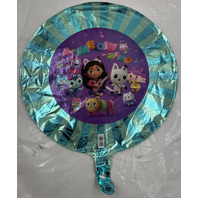 LOT OF 100 GABBY'S DOLLHOUSE PARTY BALLOONS 18 INCH FOIL HELIUM BALLOONS 4552902