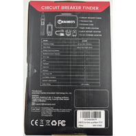 KAIWEETS KT301P CIRCUIT BREAKER FINDER WITH TRANSMITTER AND ADAPTERS