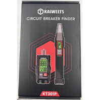 KAIWEETS KT301P CIRCUIT BREAKER FINDER WITH TRANSMITTER AND ADAPTERS