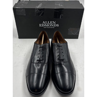 ALLEN EDMONDS SIENA CAP BLACK LE 10.5 3E 5720 BLACK DRESS SHOES