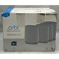 NETGEAR ORBI AX5200 RBK745P-100NAS TRI-BAND WIFI 6 MESH SYSTEM 4 PACK