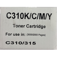 C310K/C/M/Y REPLACEMENT TONER CARTRIDGES FOR C310/315 PRINTING