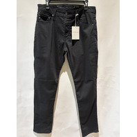 AG JEANS MEN'S TELLIS MODERN SLIM MID RISE JEAN IN BLACK SIZE 33X32 1783DSDB