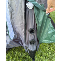 REACTIVE OUTDOOR 2-STEP CABIN TENT INFLATABLE SLEEPS UP TO 4 SIZE SMALL S