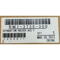 QTY 2 HP GENUINE RM1-3738-000 SEPARATION HOLDER ASSEMBLY FOR HP P3005 M3027/35