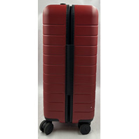 AWAY THE CARRY-ON RED HARD SHELL SUITCASE 21.7" x 14.4" x 9" 41L