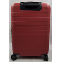 AWAY THE CARRY-ON RED HARD SHELL SUITCASE 21.7" x 14.4" x 9" 41L