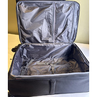 HIDEO WAKAMATSU FLY 2 N20460 3 PIECE SUITCASE BLACK/RED