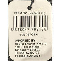 HIDEO WAKAMATSU FLY 2 N20460 3 PIECE SUITCASE BLACK/RED