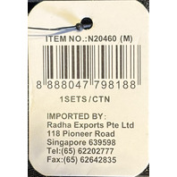 HIDEO WAKAMATSU FLY 2 N20460 3 PIECE SUITCASE BLACK/RED