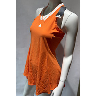 ADIDAS WOMEN'S CLIMACOOL TENNIS DRESS PRO IN PURE ORANGE KE6105 205 SIZE MEDIUM