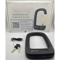 SEGWAY PJ02ZWS BLUETOOTH FINGERPRINT U-LOCK SMART LOCK BLACK