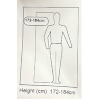 LEATT 6.5 PRO 5021400221 CHEST IMPACT PROTECTORS LEVEL 2 172-184CM L/XL WHITE