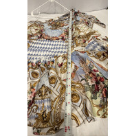 CAMILLA THRONE GAMES TIE ONE SHOULDER SHORT DRESS SZ M/L RRP 759.00$ SDSE022