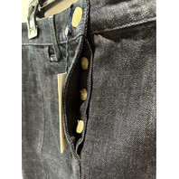 JACQUEMES WOMEN'S DE-NIMES DENIM PENCIL SKIRT IN DARK NAVY 251DE070-1782 SIZE 27