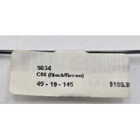 SCHUBACH ORIGINALS 5034 C86 BLACK/BROWN WOOD UNISEX FRAMES 49-19-145