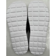 ADIDAS COMFORT FLIP FLOP EG2069 MENS SIZE 11 EU 46 BLACK AND WHITE FLIP FLOPS