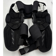 LEATT 5022141230 BLACK KNEE & SHIN GUARD DUAL AXIS PROTECTORS SIZE S/M