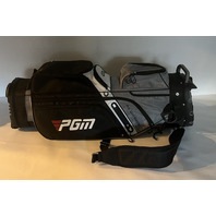 PGM PRO GOLF MASTER BAG BLACK AND GRAY WATERPROOF 14 ORGANIZER DIVIDER