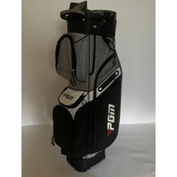 PGM PRO GOLF MASTER BAG BLACK AND GRAY WATERPROOF 14 ORGANIZER DIVIDER