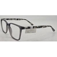 CASINO DEVON BY I-DEALOPTICS CHARCOAL UNISEX EYEGLASSES FRAME 53-17-140
