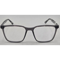 CASINO DEVON BY I-DEALOPTICS CHARCOAL UNISEX EYEGLASSES FRAME 53-17-140