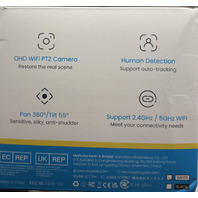 IOGEEK SC1 PRO 2.4GHZ/5GHZ CONNECT INDOOR SECURITY CAMERA WHITE