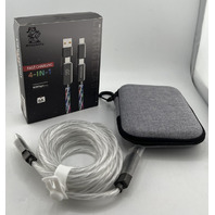 MOKONGFU 120W LIGHT UP 4 IN 1 CHARGER USB TYPE C LIGHTING CABLE
