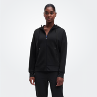 ON CLOUD RUNNING WOMEN'S ZIPPED HOODIE SIZE SMALL S COLOR BLACK 1WE11800553 NEW