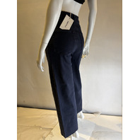 FRAME THE ANCHOR PANT IN NAVY RAW FRAY EDGE SIZE 27 2011RF238 NWT $298