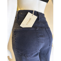 FRAME THE ANCHOR PANT IN NAVY RAW FRAY EDGE SIZE 27 2011RF238 NWT $298