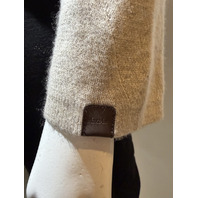 MAX MARA WOMEN'S ARGYLE CASHMERE YARN CARDIGAN SAMPLE MXP BOMBO SIZE MEDIUM NWT