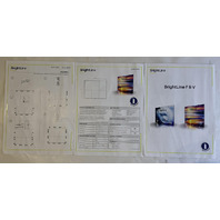 BRIGHTLINE BLM-200F 118" W X 89" H CUSTOMIZABLE BACKLIT DISPLAY PANEL